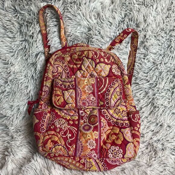 Vera Bradley Paisley Floral Backpack - Picture 1 of 4